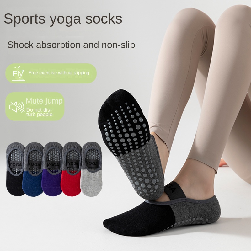 Yoga In Fitness - 5 Paar Cross-Border Professional Yoga-Socken, Baumwollsocken