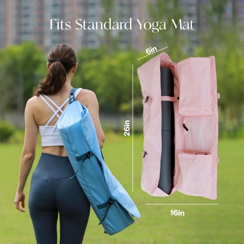 Yoga In Fitness - Yoga-Tasche, Yogamatten-Aufbewahrungstasche, mit verstellbarer Freizeit-Fitness-Tasche