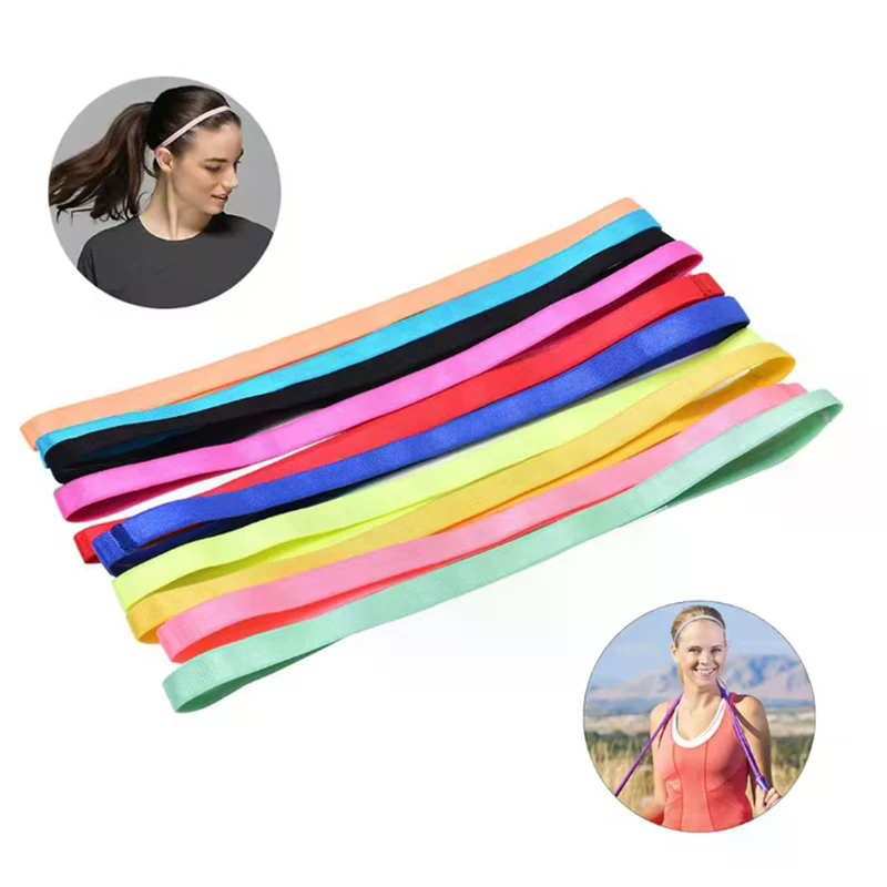 Stretch Strap Yoga - Dünne Sport-Stirnbänder für Damen und Herren,