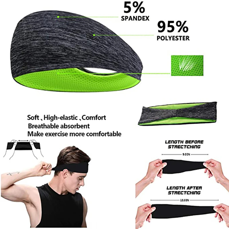 3PCS Schweißband für Männer Fr – Stretch Strap Yoga Bewertung und Preis