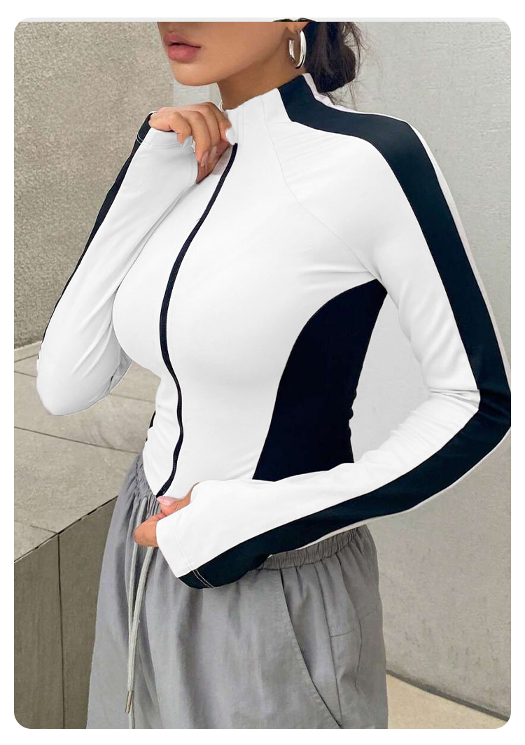Yoga-Kleidung Stehkragen-Jacke – Yoga In Fitness Bewertung und Preis