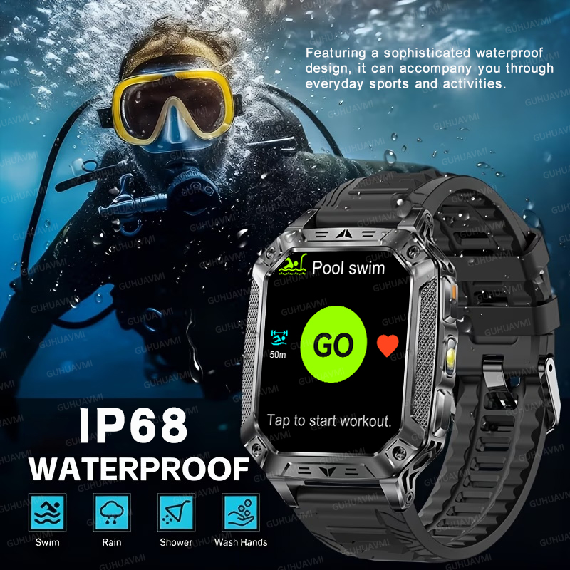 TANK Military 1400mAh Smartwat – Wrist Wraps Fitness Bewertung und Preis