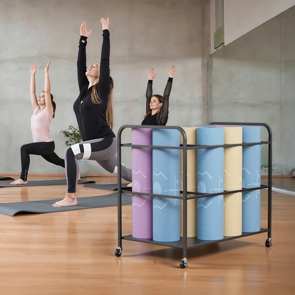 Yoga-Matten-Aufbewahrungsregal – Yoga Fitness Rooms Bewertung und Preis