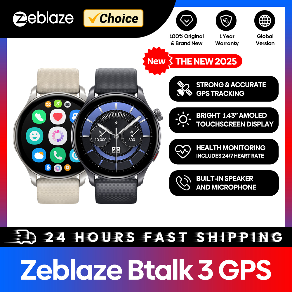 Neue Zeblaze Btalk 3 GPS-Smart – Wrist Wraps Fitness Bewertung und Preis