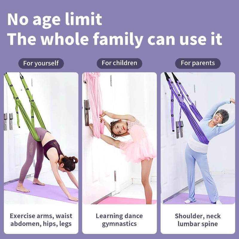 Verstellbares Aerial Yoga Häng – Stretch Strap Yoga Bewertung und Preis