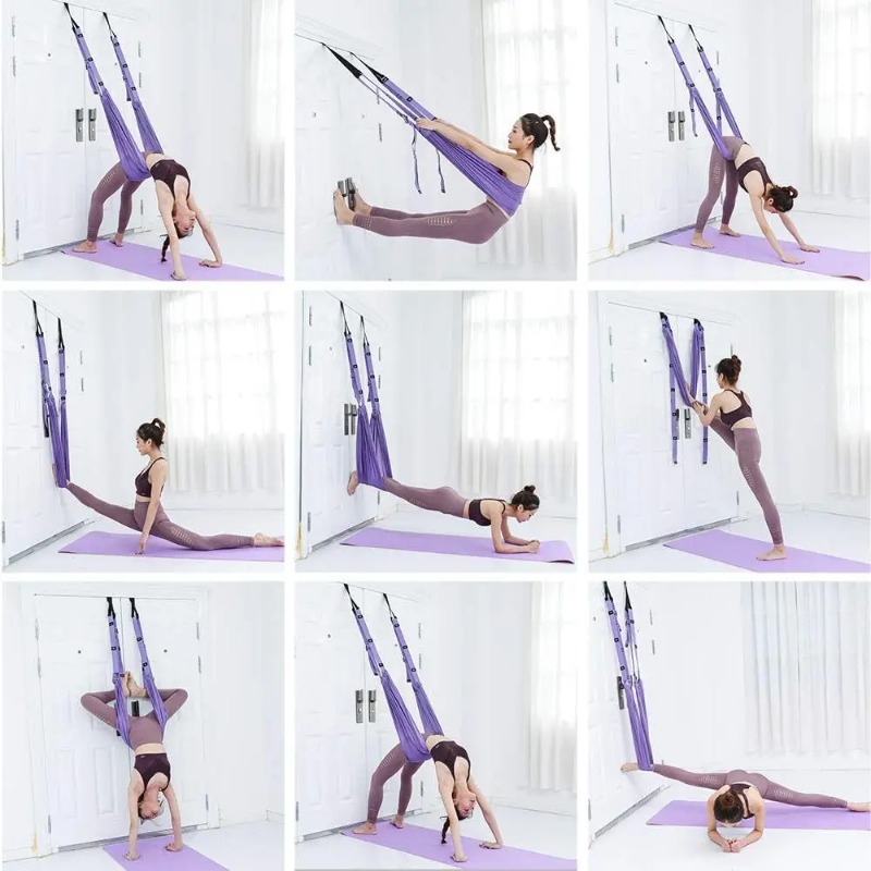 Verstellbares Aerial Yoga Häng – Stretch Strap Yoga Bewertung und Preis